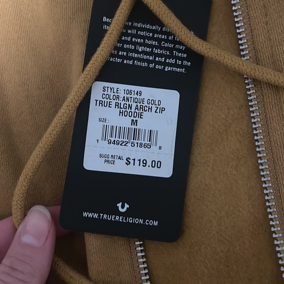 True religion jacket - Picture 2 of 5